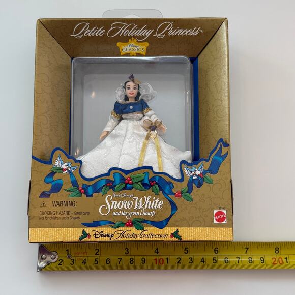 Vtg 1998 Disney Snow White Petite Holiday Princess Ornament Never Opened - Picture 7 of 8